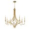 Maxim Lighting Normandy 8-Light Chandelier, Gold Leaf 12788GL - alternate 1
